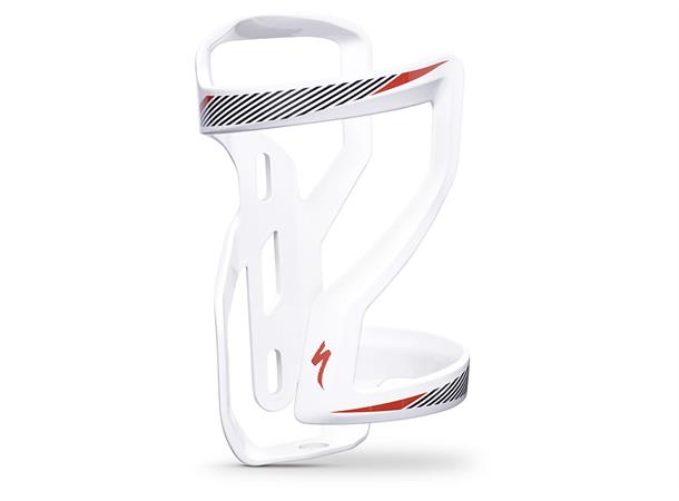 Specialized Zee Cage II  Right Wht/Blk/R Flaskeholder på kun 43 gram